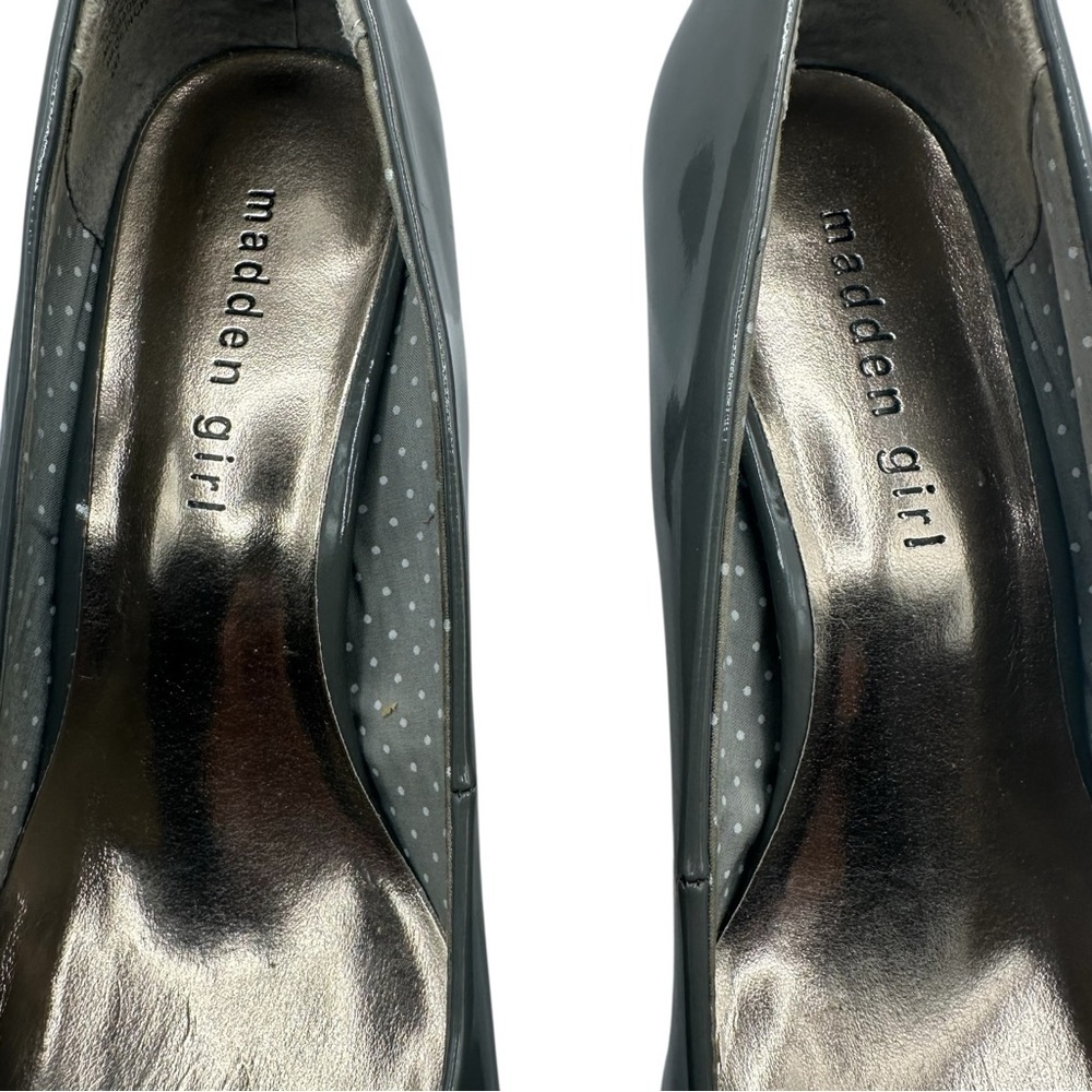 Madden Girl Gray Patent Women’s Heels, size 8.5 - Picture 8 of 12